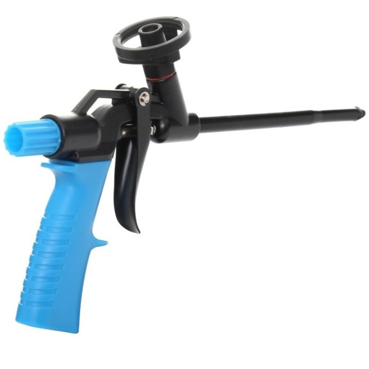 Pistol spuma poliuretanica, Tagred TA1321, corp din aluminiu, cu buton de reglare