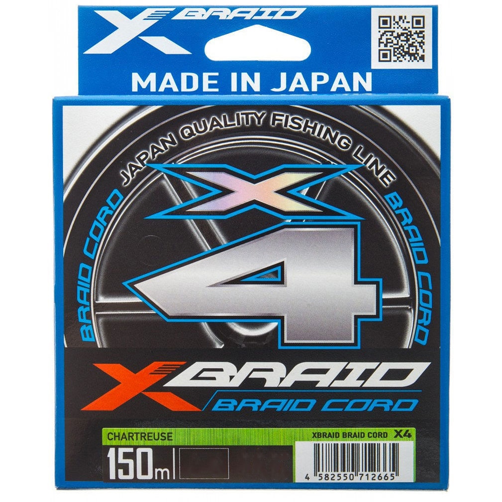 YGK Veragass PE X4 Tresse 150m - #0.6 à #2.0 - Fabriquée Au Japon - Neuve