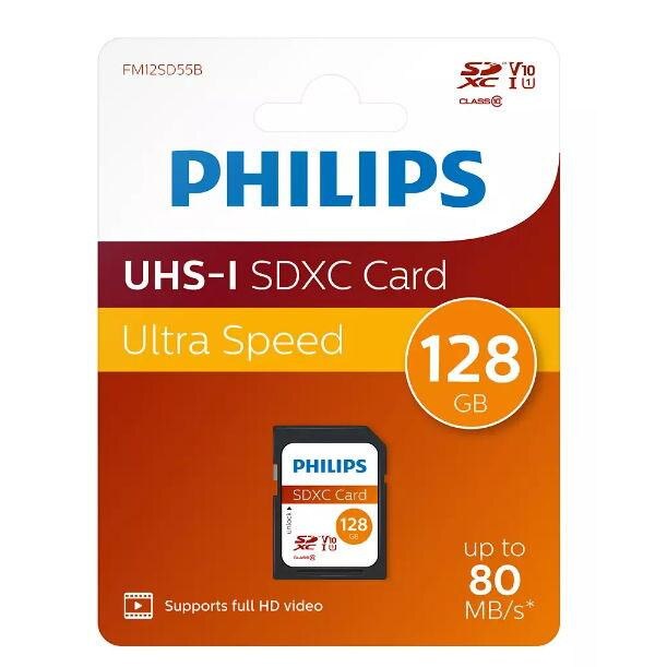 Scheda SD Philips FM12SD55B/10 - Classe 10, 128GB, Velocità Fino A 40MB/s - Foto 9