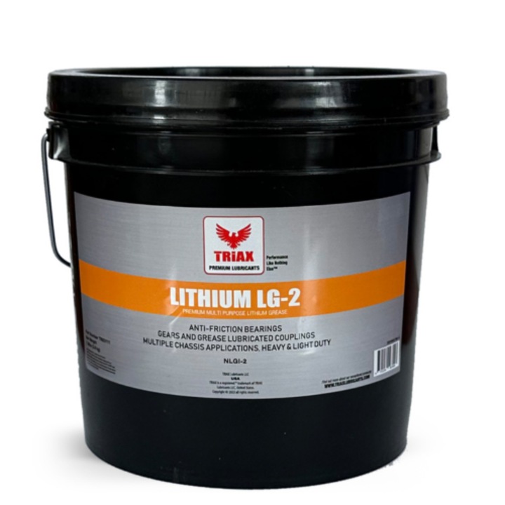 Általános célú vazelin TRIAX Lithium LG-2, piros, 198 °C-ig ellenálló, 3,6 kg