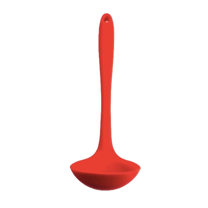 Polonic Rosu din Silicon, 30cm