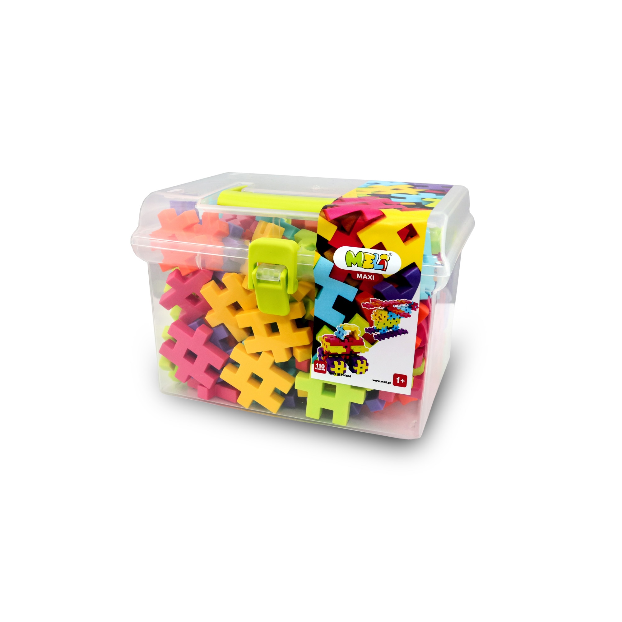 Blocchi Da Costruzione Meli Maxi 100pz [M50401 Klocki