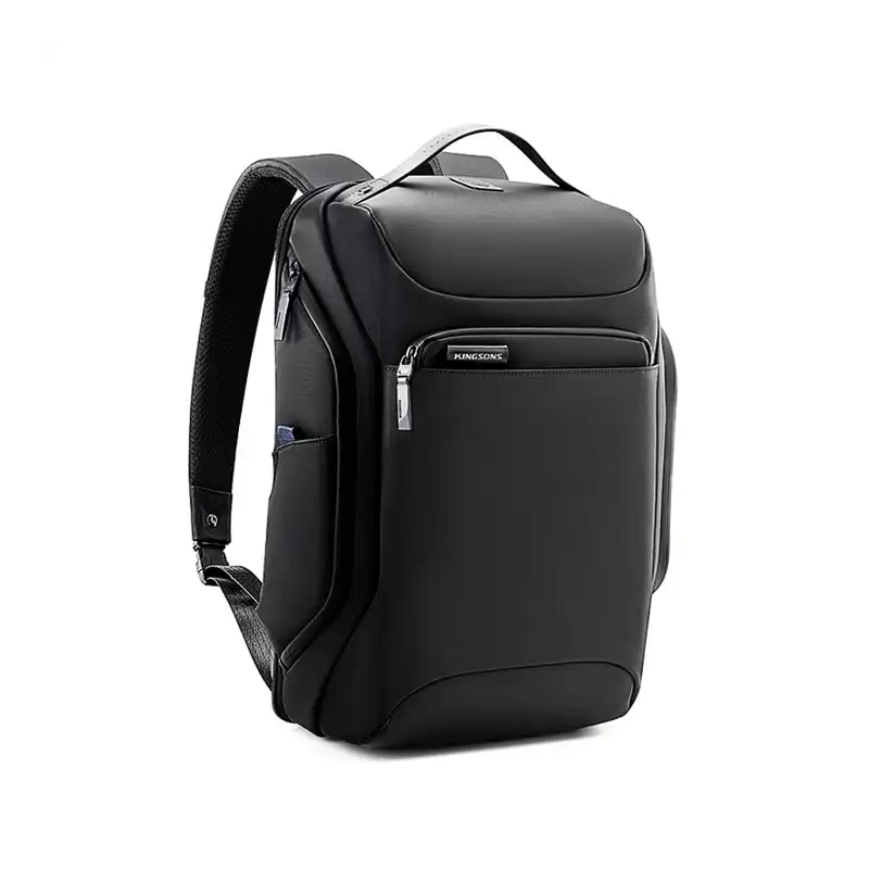 Rucsac multifunctional, Kingsons, compatibil cu laptop 15.6 inch si tableta de 12.9 inch, impermeabil, port USB, antifurt, rezistent la socuri, suport ochelari, buzunar impermeabil, negru