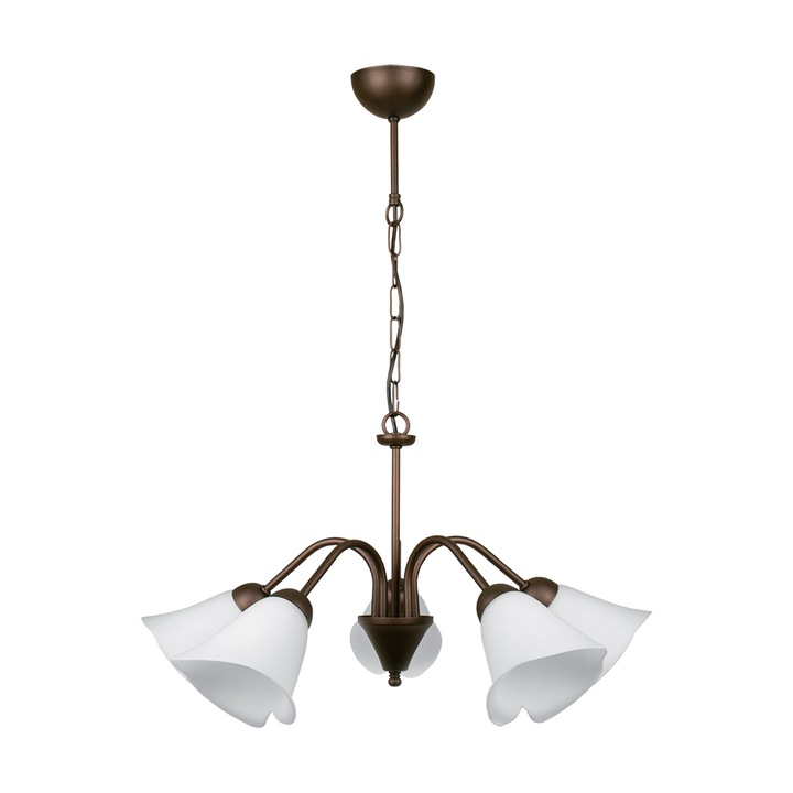 Полилей Lightstyle Равело, Синджир, 5xE27, Патина