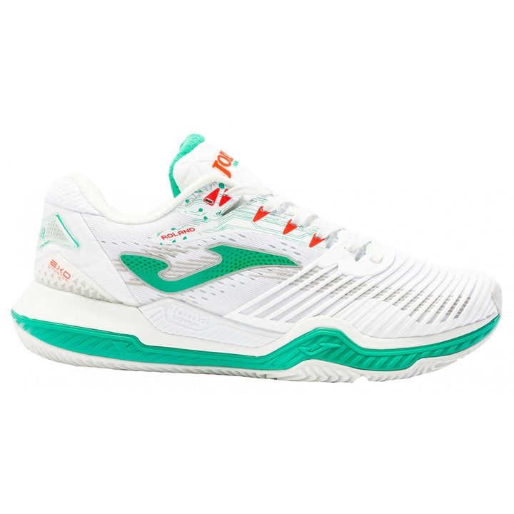 Pantofi tenis barbati, Joma, T.Point, TPOINS2202T, Sintetic, Alb-Verde, Alb