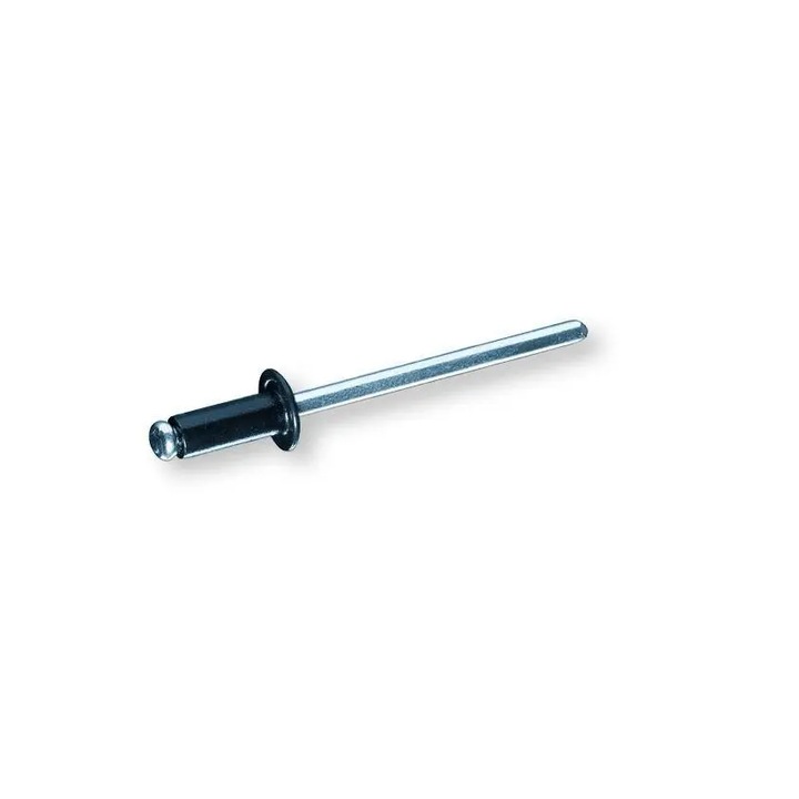 Pop nituri din aluminiu negru DIN7337 RAL9005 4x10mm - 500 buc