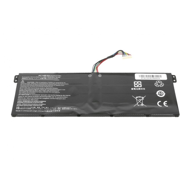 Baterie laptop ECO BOX Acer Aspire ES1, V3, E 11 ES1-111M ES1-131 E 15 ES1-512 Chr AC14B3K AC14B8K
