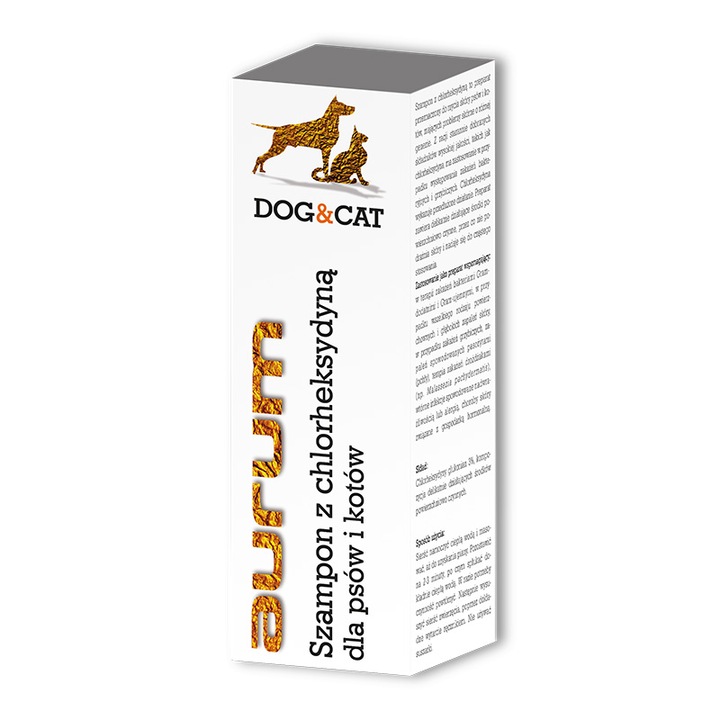 Sampon cu clorhexidina, Aurum, 20 ml