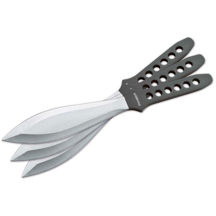 Set de 3 cutite de aruncat, Magnum by BOKER, Negru