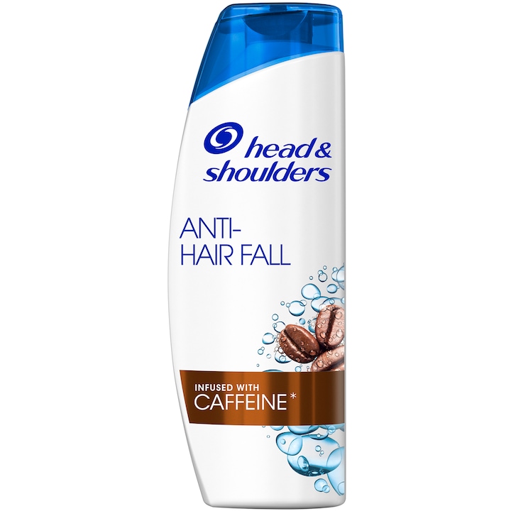 Head & Shoulders Anti Hair Fall Korpásodás Elleni Sampon Koffeinnel, 400 ml