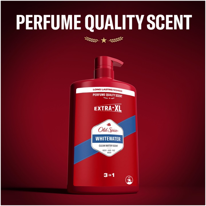 Old Spice & Tusfürdő És Sampon Férfiaknak, 1000 ml