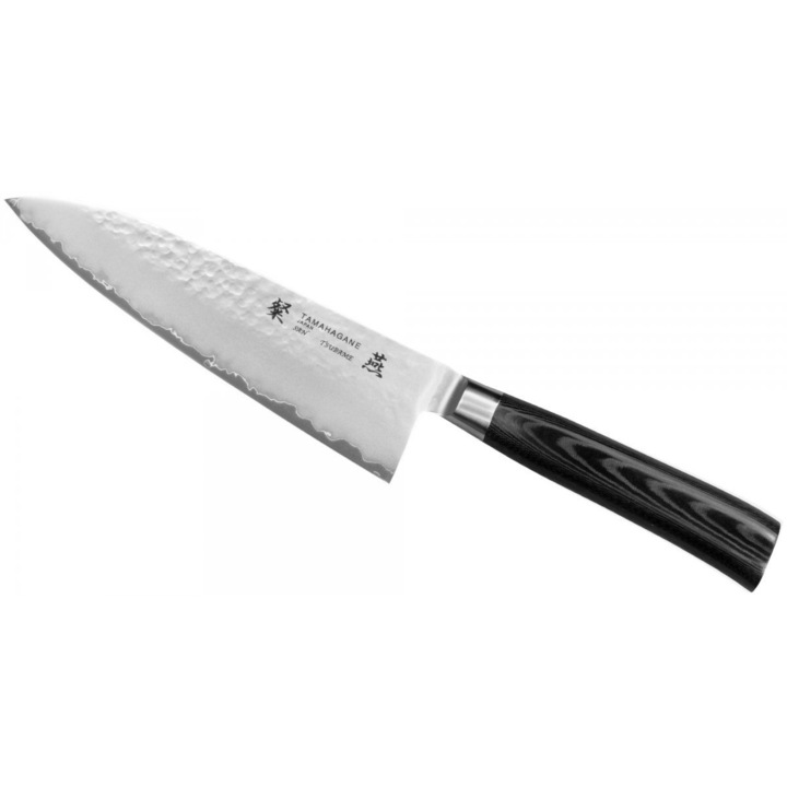 Cutit, Tamahagane, Inox, 15 cm, Negru