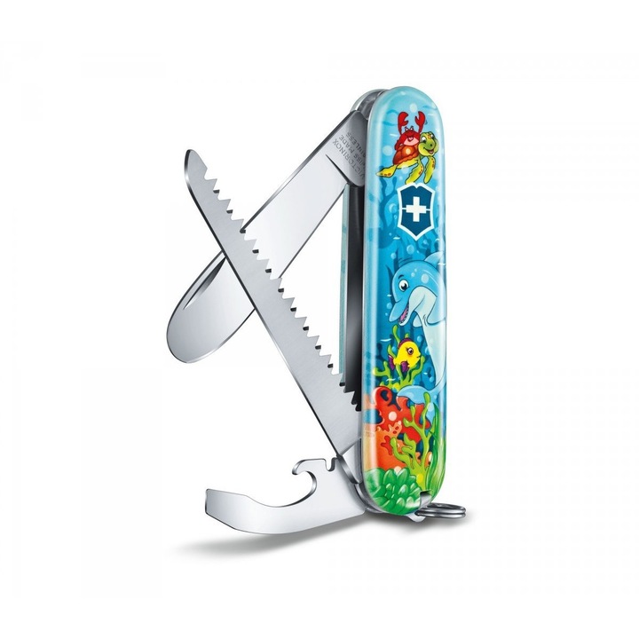 Briceag multifunctional, Victorinox, Model delfin, Multicolor