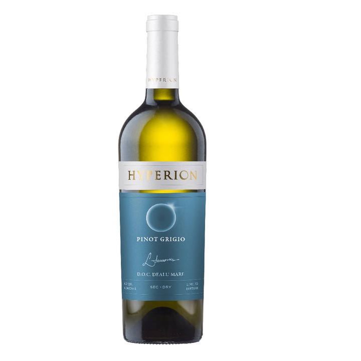 Vin Alb Hyperion Pinot Grigio, Sec, 0.75l
