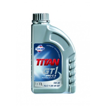 Ulei motor Fuchs Titan GT1 Pro C-3 cu tehnologia XTL, 5W30, 1L Ulei motor Fuchs Titan GT1 Pro C-3 cu tehnologia XTL, 5W30, 1L
