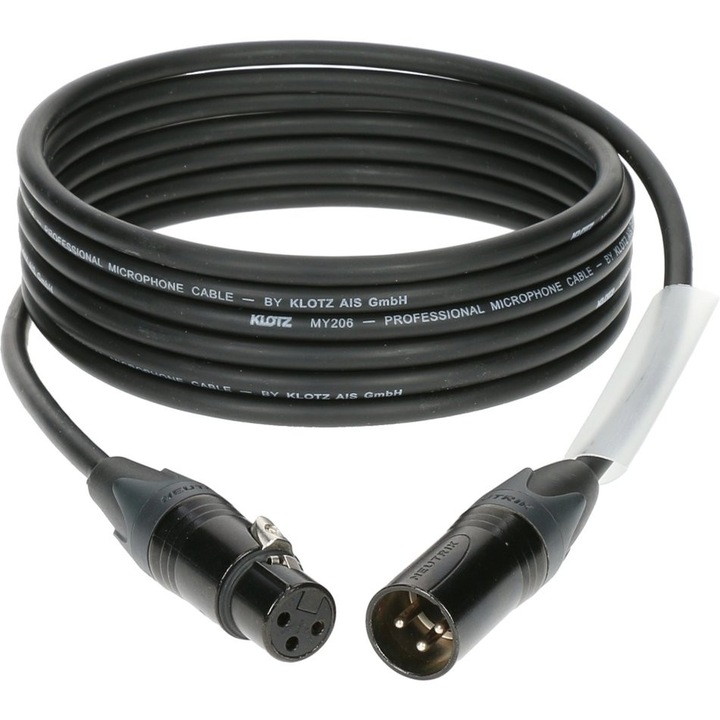 Cablu Microfon / Semnal Balansat 7m - Klotz MY206SW - XLR Neutrik