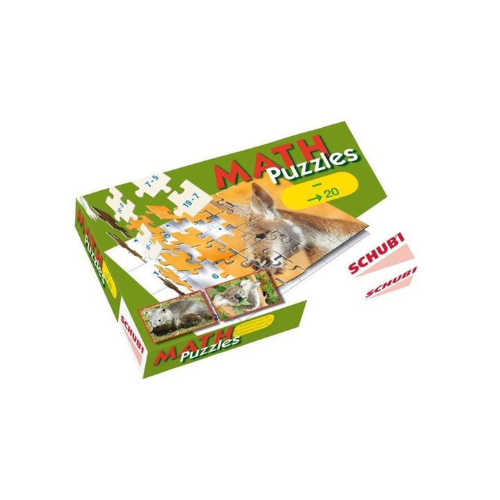 Schubi puzzle matematica - scadere pana la 20