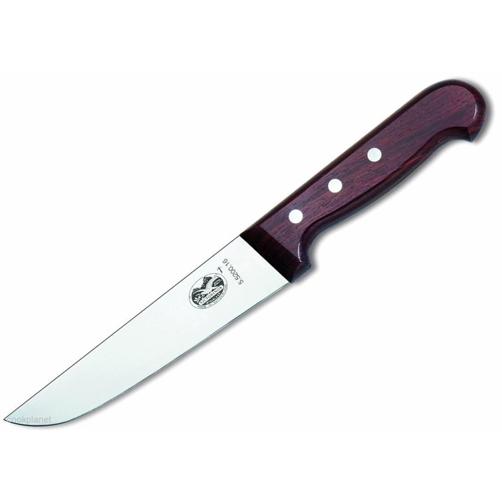 Нож за пържоли, Victorinox, 16 см, кафяв