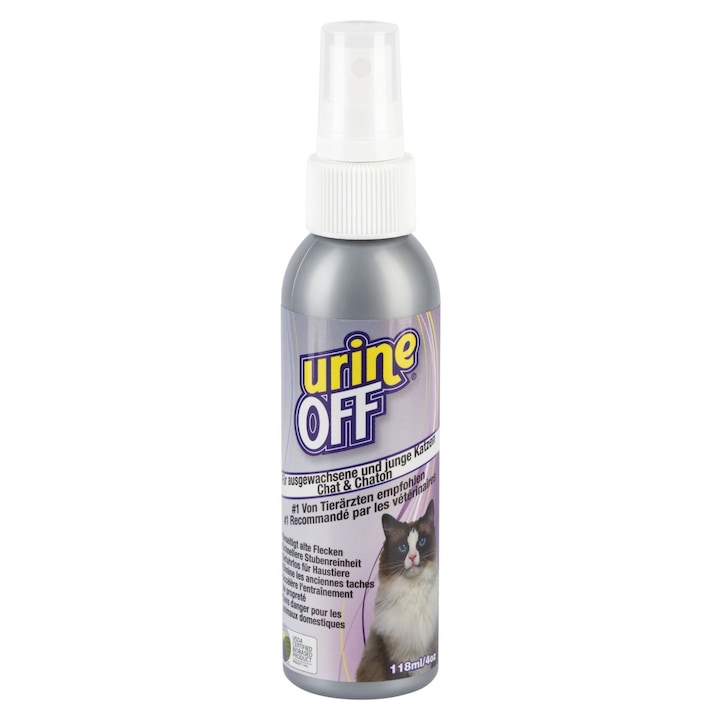UrineOff dezodor spray, Kerbl, 118 ml