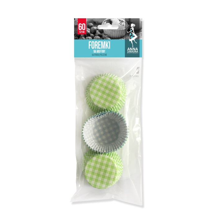 Forme pentru briose , Stella, 60 buc