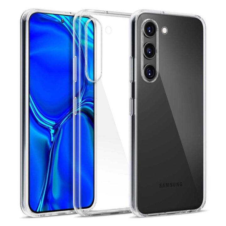 Devia Silicon Naked tok kompatibilis a Samsung Galaxy S23 Plus Crystal Clear telefonnal