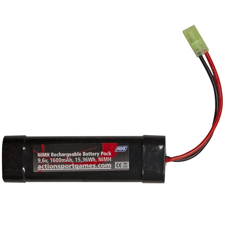 Baterie, Action Sport Games, 9.6 V, 1600 mAh