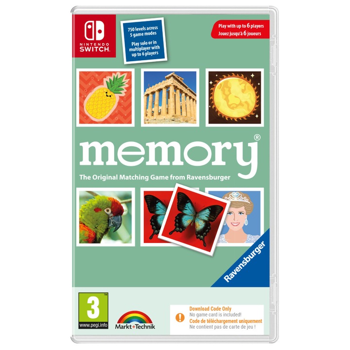 Ravensburger Memory Nintendo Switch Játékszoftver