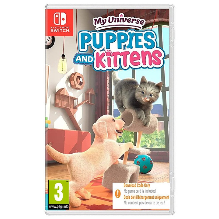 Игра MAXIMUM GAMES My Universe Puppies And Kittens, Code in a box за Nintendo Switch
