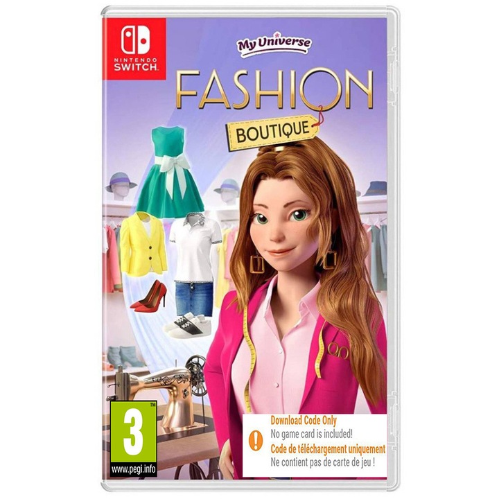 Игра MICROIDS My Universe Fashion Boutique, Code in a box за Nintendo Switch