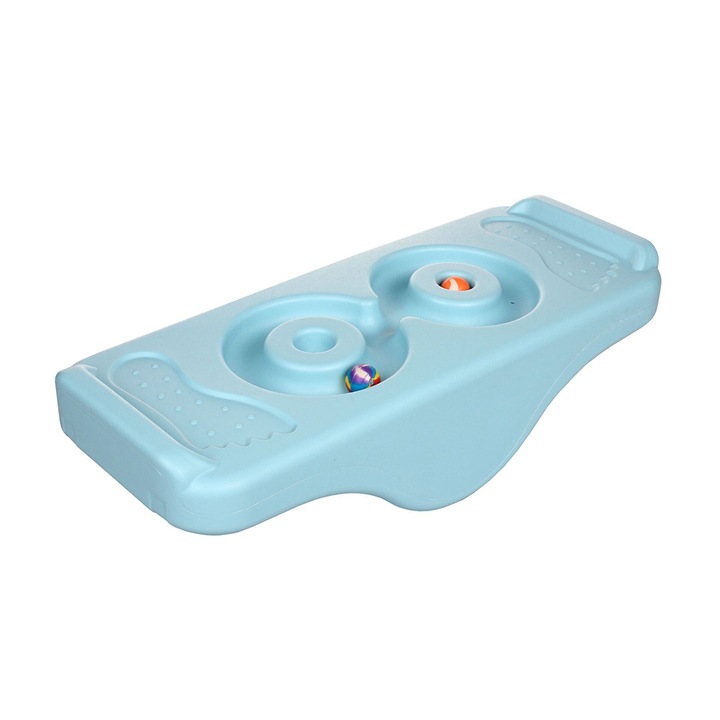 Placa de echilibru pentru copii Merco Sensory Balance Board, albastru