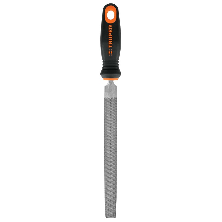 Pila pentru metal semirotunda cu maner, dubla taiere, de 200 mm Truper