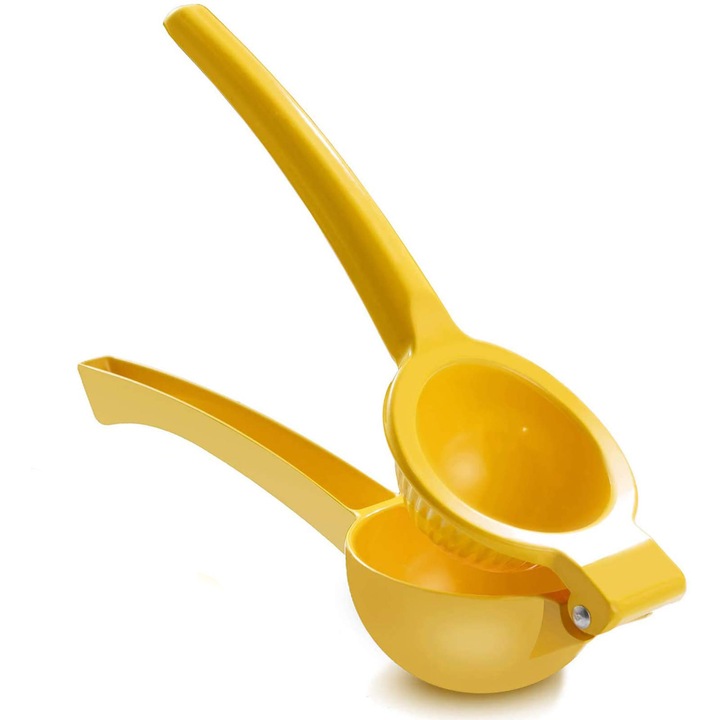 Citrusfacsaró, NOUSEG, Fém, Manuális, Sárga