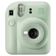 Камера за моменти снимки Fujifilm Instax Mini 12 Mint Green с калъф и мини филм 1x10