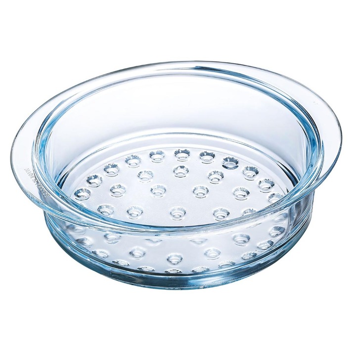 Sita abur, din sticla termorezistenta, 24cm/4L "Classic" - Pyrex