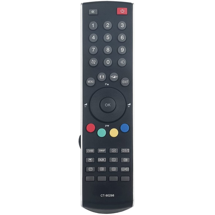 Дистанционно за Toshiba CT-90298, x-remote, Черно