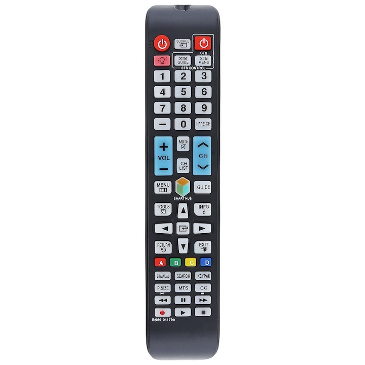 ΠΠΈΡΡΠ°Π½ΡΠΈΠΎΠ½Π½ΠΎ Π·Π° Samsung Smart TV BN59-01179A, x-remote, Π§Π΅ΡΠ½ΠΎ