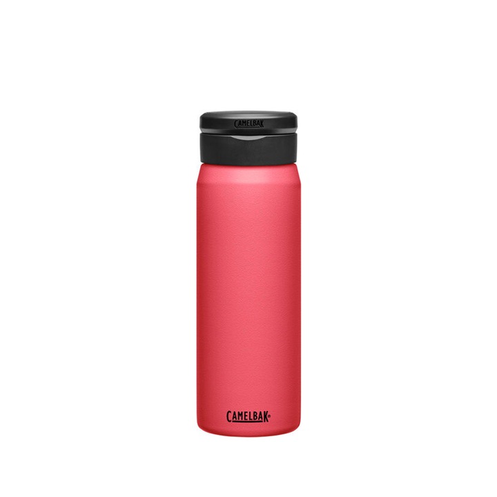 Bidon Camelbak Fit Cap Water Bottle, Insulated Stainless Steel - Wild Strawberry, 600 ml