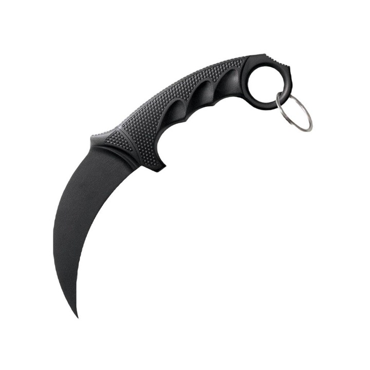 Cutit autoaparare FGX Karambit, Cold Steel, Nylon, 101.6 mm, Negru