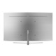 Televizor QLED Curbat Smart Samsung, 163 cm, 65Q8C, 4K Ultra HD, Clasa A