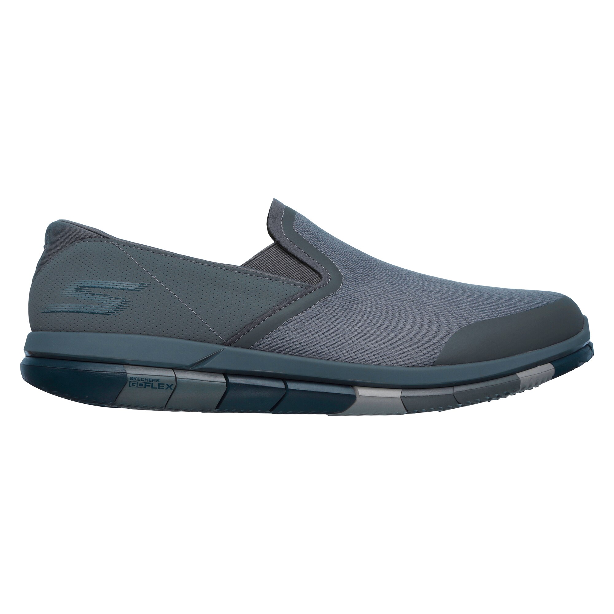 Clerk price Inefficient Pantofi sport Skechers Go Flex Pentru barbati, Grey/Black, 40 - eMAG.ro