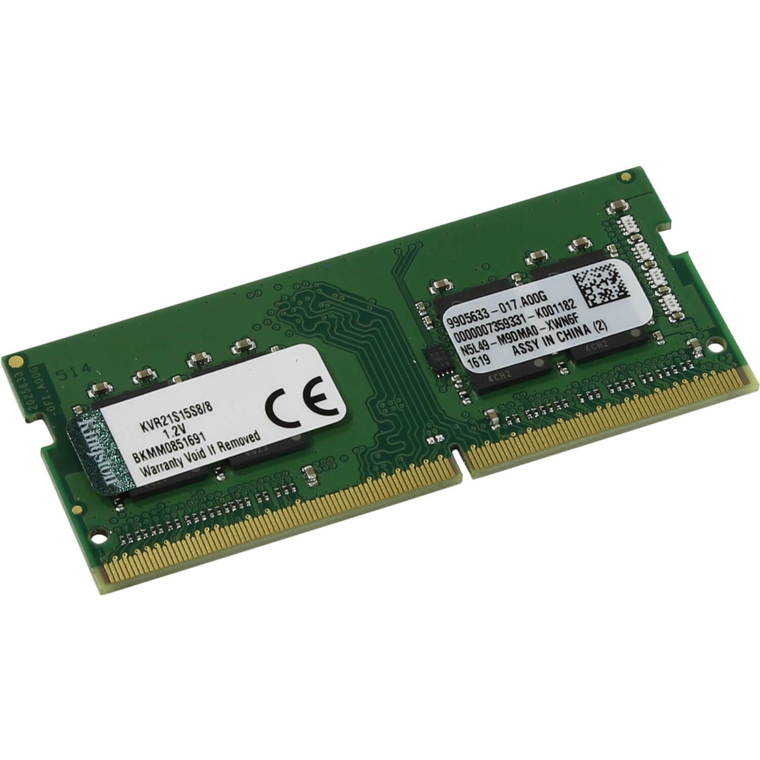 Kingston KVR21S15S8/8 DDR4 8GB ノートPC用メモリ Memorie Kingston KVR21S15S8/8, 8GB, DDR4, 2133MHz, CL15 - eMAG.ro