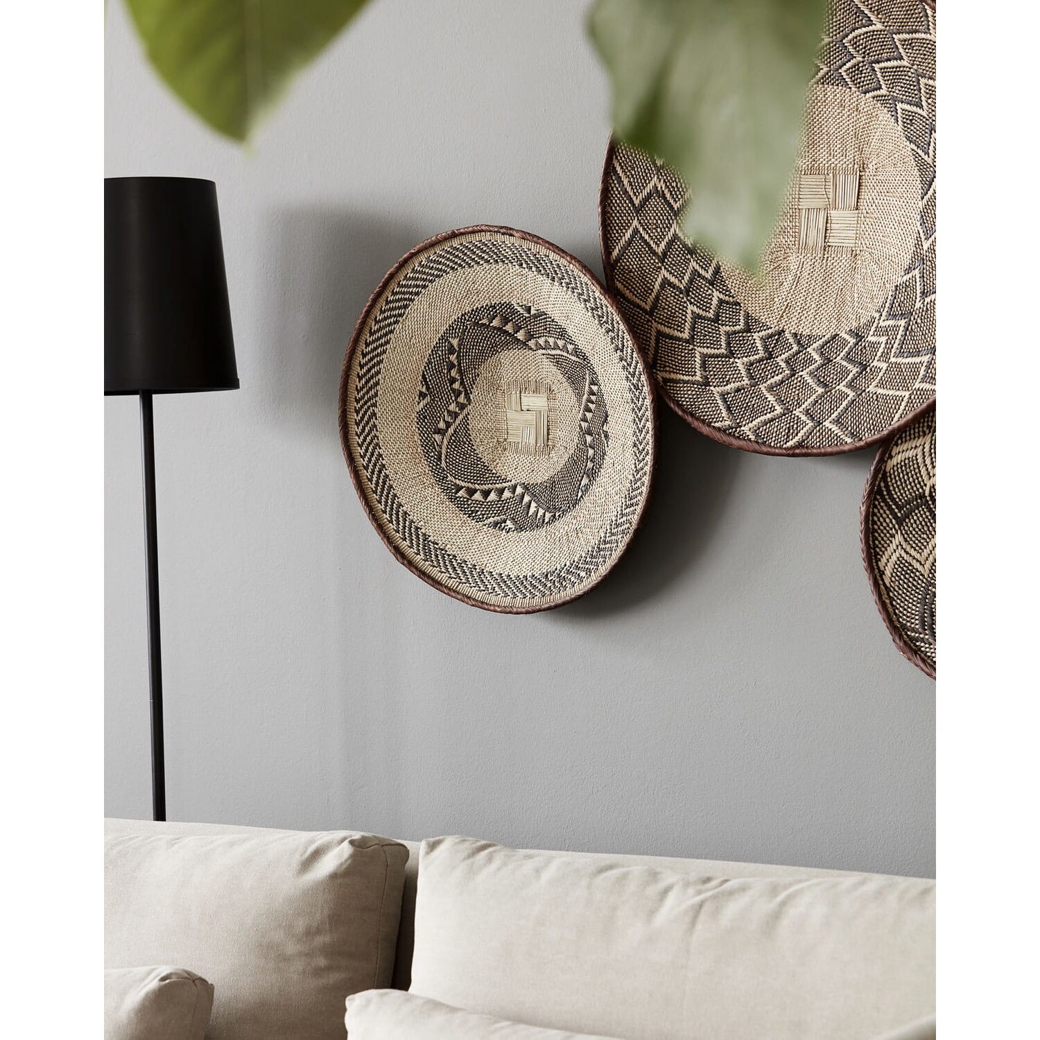 Cos decorativ pentru perete model Tonga, House Doctor, Rachita