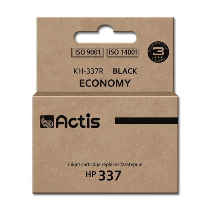 Actis (HP 337 C9364A) Tintapatron Fekete (KH-337R)