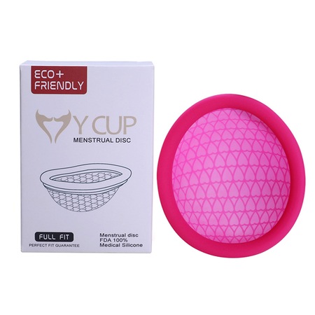 Cupa menstruala, YHJ, Silicon medical, Reutilizabil, 30ml, Marimea L, Roz