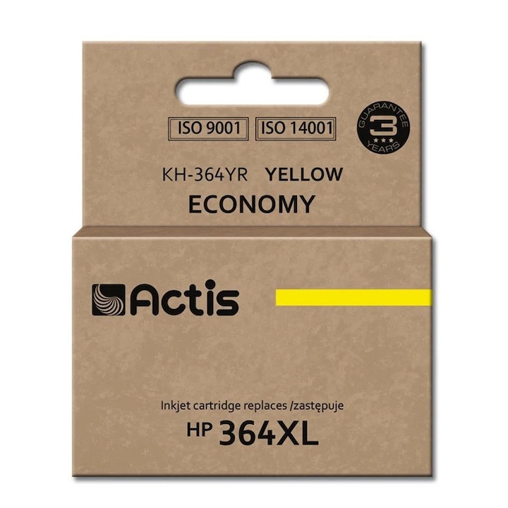 Cartus cerneala KH-364CR, Actis, Compatibil cu HP 364XL CB323EE, 12 ml, Albastru