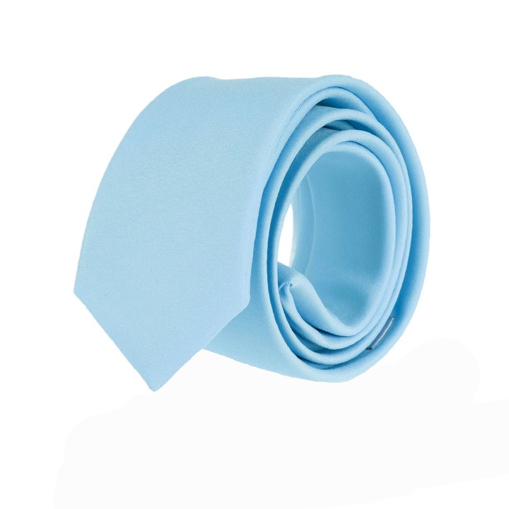 Cravata clasica, Pentru Barbati, Aleszale, Albastru deschis
