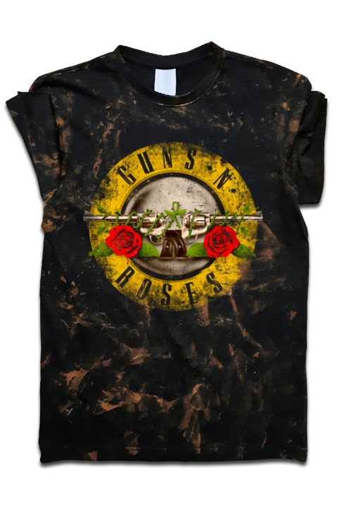 Tricou, K-off, negru, Guns N Roses vintage, S