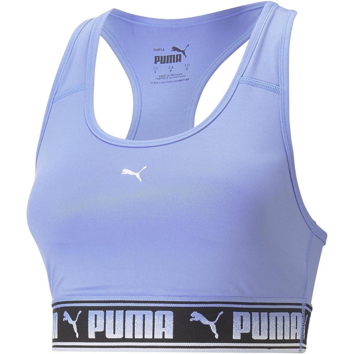 Спортен сутиен Puma STRONG 5215992827398, Лилав