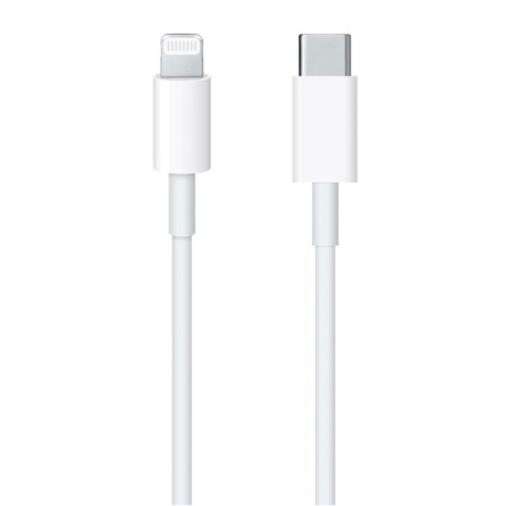 Adat-/töltőkábel kompatibilis iPhone-nal, gyorstöltés, ElectroCharge Vista, USB-C to Lightning, 3A, 20W, PD, 2m, fehér