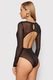 Body GUESS hosszú ujjú SKUO2RM10, fekete, L